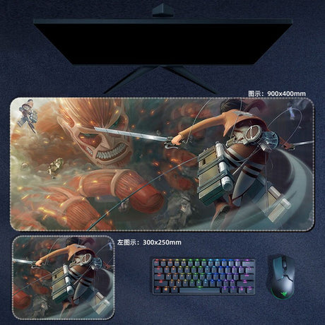 This mousepad captures the magic of  Attack On Titan. Want more Attack On Titan merch? We’ve got it all—check out our anime store now with free shipping!