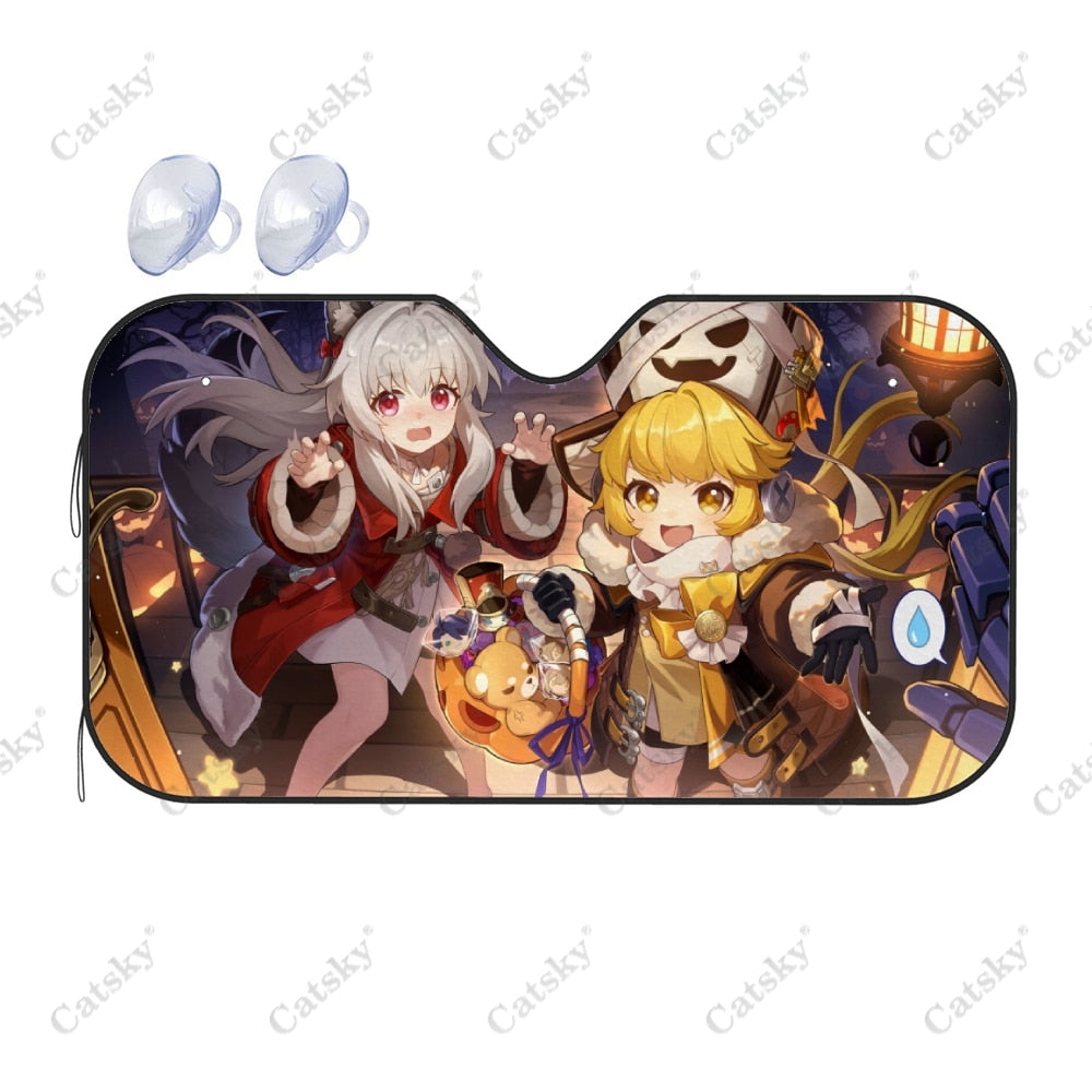 Honkai Star Car Sun Visor
