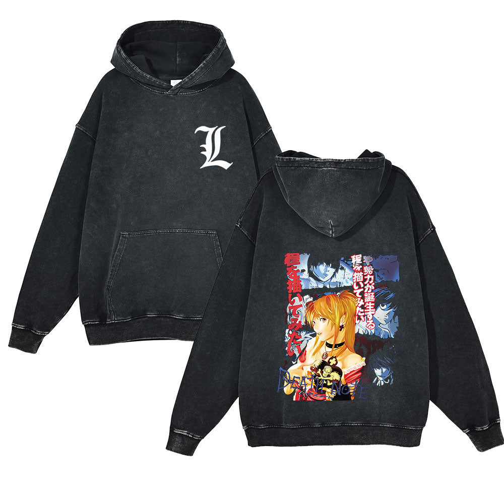 This hoodie shows the spirit of the world of Death Note. If you are looking for more Death Note Merch, We have it all!| Check out all our Anime Merch now!-Free shipping