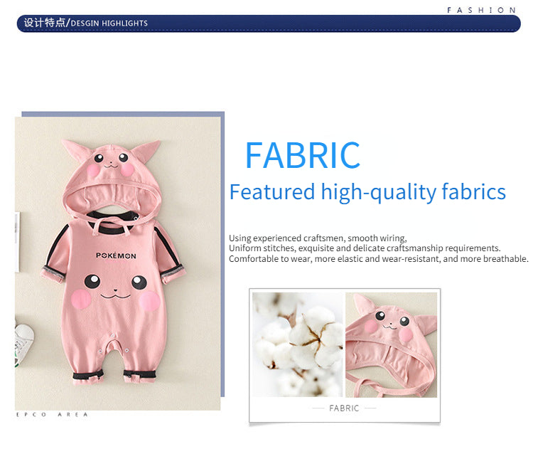 Pokemon Kids' Clothing - Perfect for Spring and Autumn Adventures!