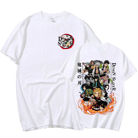Immerse yourself in the world of Kimetsu with this sleek and trendy T-shirt. If you are looking for more Demon Slayer Merch, We have it all!| Check out all our Anime Merch now.