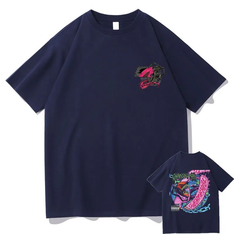 This shirt embodies the spirit of adventure in the world of Chainsaw Man. If you are looking for more Chainsaw Man, We have it all!| Check out all our Anime Merch now!