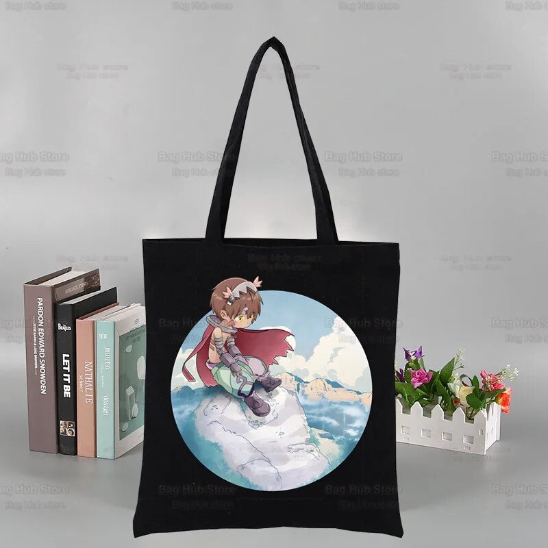 This canvas bag is a labor of love, to capture the love of your anime characters. If you are looking for more Made In Abyss Merch,We have it all! Check out all our Anime Merch now!