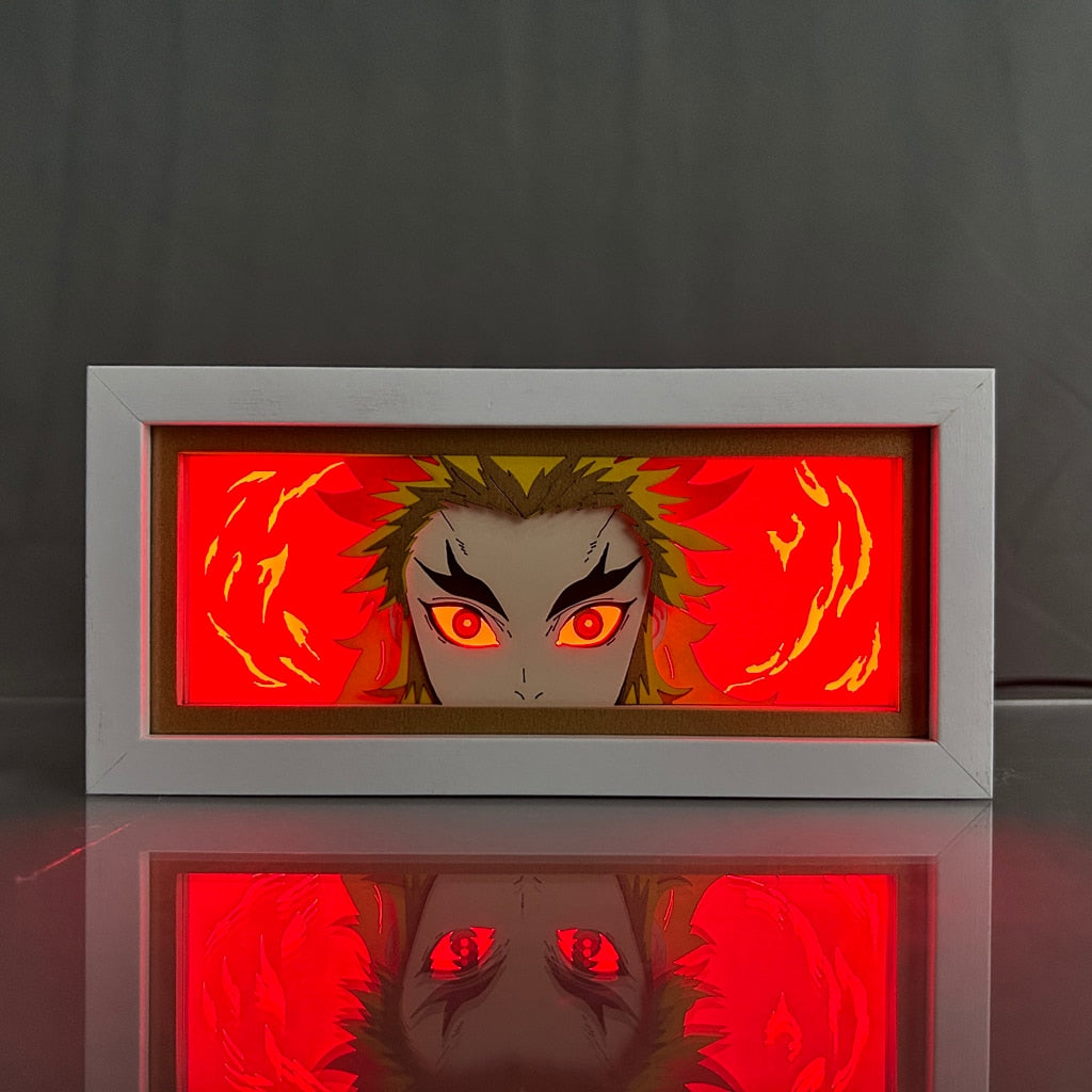 This lightbox captures the magic of Demon Slayer. If you're looking for more Demon Slayer merch, we have it all! Check out our anime merch now—free shipping!