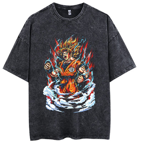 This shirt captures the magic of Dragon Ball Z. If you're looking for more Dragon Ball Z merch, we have it all! Check out our anime merch now—free shipping!