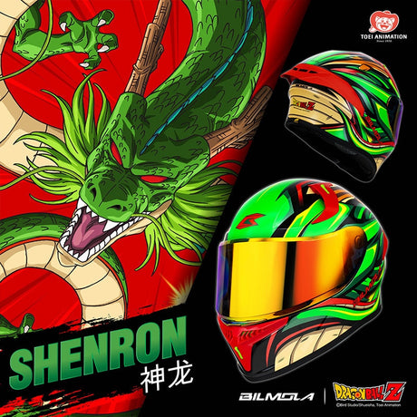 This helmet captures the magic of Dragon Ball Z. If you're looking for more Dragon Ball Z merch, we have it all! Check out our anime merch now—free shipping!