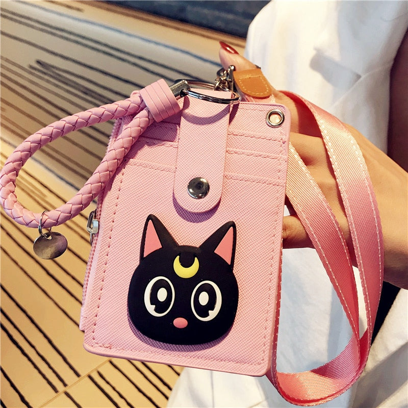 This wallet captures the magic of Luna. If you're looking for more Sailor Moon Luna merch, we have it all! Check out our anime merch now—free shipping!