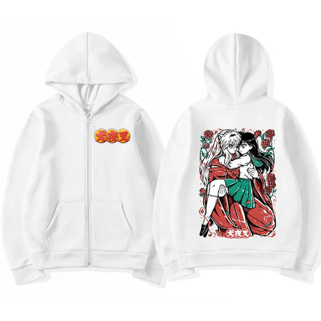 Upgrade your wardrobe today with our Inuyasha Zipper Hoodies  | If you are looking for more Inuyasha Merch, We have it all! | Check out all our Anime Merch now!