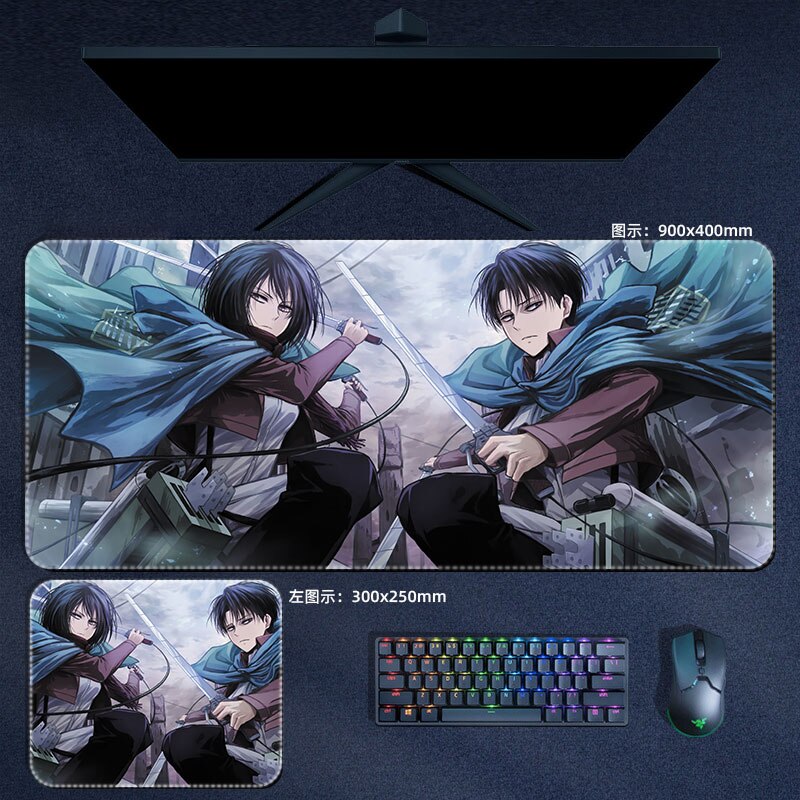 This mousepad captures the magic of  Attack On Titan. Want more Attack On Titan merch? We’ve got it all—check out our anime store now with free shipping!