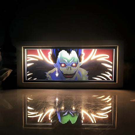 This Light Box is the enigmatic Shinigami who sets the story's thrilling events into motion. If you are looking for Death Note Merch, We have it all! | check out all our Anime Merch now!