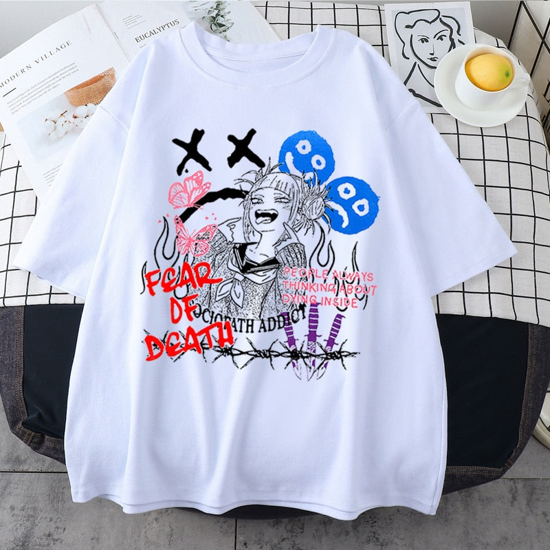 Upgrade your look with our Himiko Toga Mischief Tee | Here at Everythinganimee we have only the best anime merch. Free Global Merch