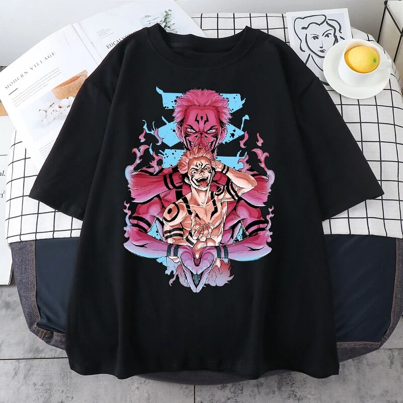 This tee captures the magic of Yuji Itadori. If you're looking for more Jujutsu Kaisen merch, we have it all! Check out our anime merch now—free shipping!