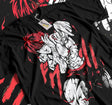 Here at Everythinganimee we have the best anime shirts in the world. 
Unleash your inner fighter with this dynamic Baki T-Shirt, featuring the intense imagery of Yujiro Hanma from Baki The Grappler.