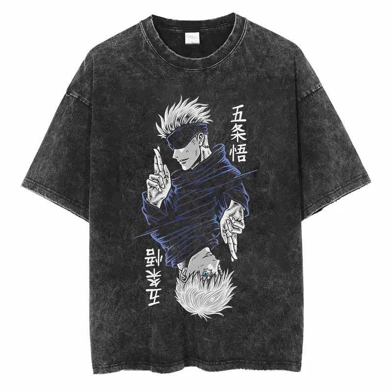 This tee captures the magic of Jujutsu Kaisen. If you're looking for more Jujutsu Kaisen merch, we have it all! Check out our anime merch now—free shipping!