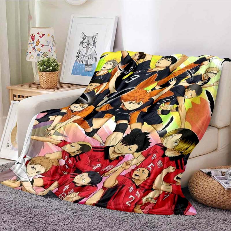 Haikyuu Coral Fleece Plush Blankets