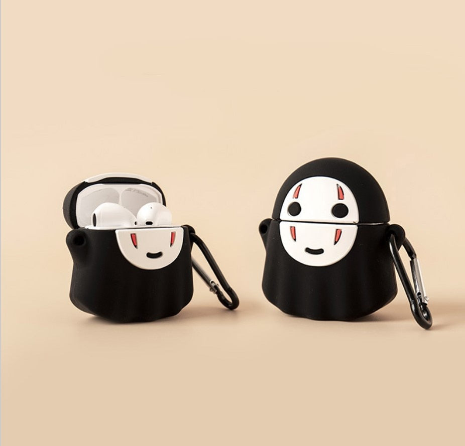 This airpods case captures the magic of No-Face. If you're looking for more Spirited Away merch, we have it all! Check out our anime merch now—free shipping!