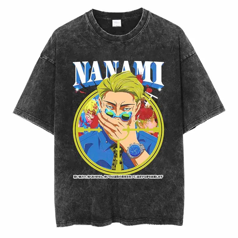 This tee captures the magic of Jujutsu Kaisen. If you're looking for more Jujutsu Kaisen merch, we have it all! Check out our anime merch now—free shipping!