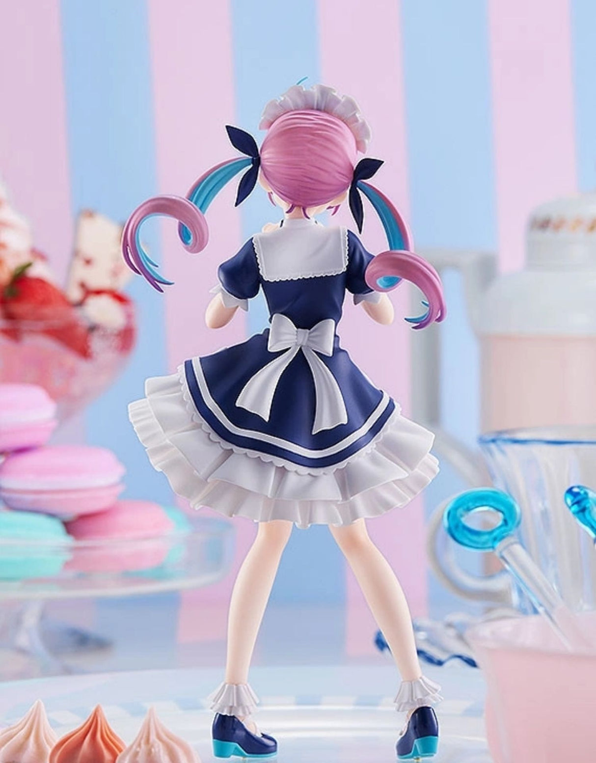 Check out Aqua's figurine, dressed in a navy-and-white sailor outfit with a sweet sailor hat. If you are looking for more Hololive Merch, We have it all! | Check out all our Anime Merch now!