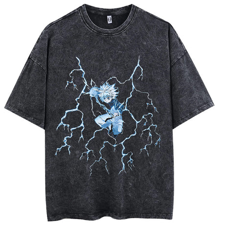 This shirt captures the magic of Hunter x Hunter. If you're looking for more Hunter x Hunter merch, we have it all! Check out our anime merch now—free shipping!