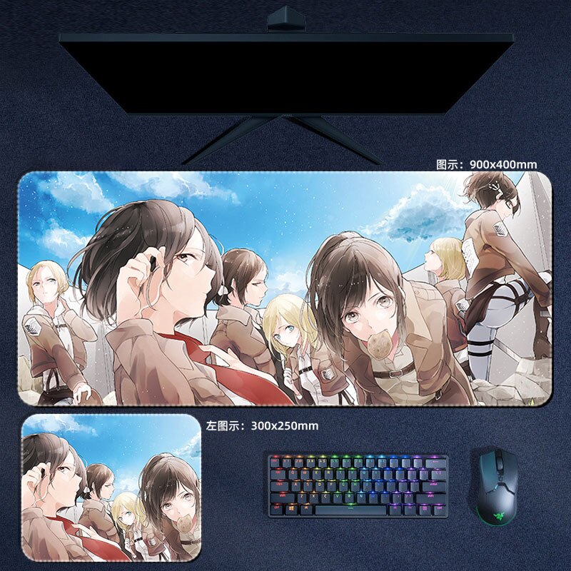 This mousepad captures the magic of  Attack On Titan. Want more Attack On Titan merch? We’ve got it all—check out our anime store now with free shipping!