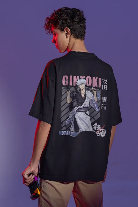 Immerse yourself in this striking Gintoki Sakata Tee, perfect for anime fans. Looking for more Gintama merch? Explore our full collection of anime merch now!