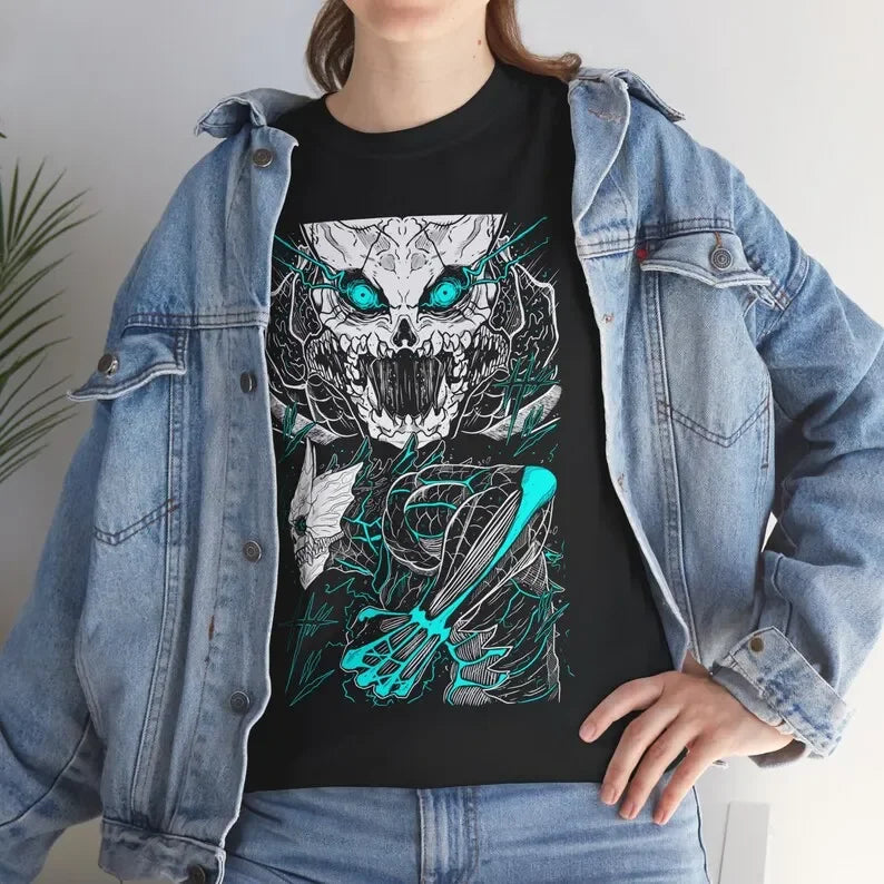 This tee captures the magic of Kafka. If you're looking for more Kaiju 8 merch, we have it all! Check out our anime merch now—free shipping!