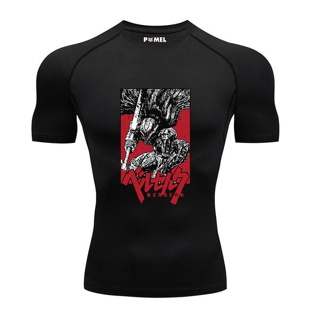 Berserk Short sleeve Compression Tees
