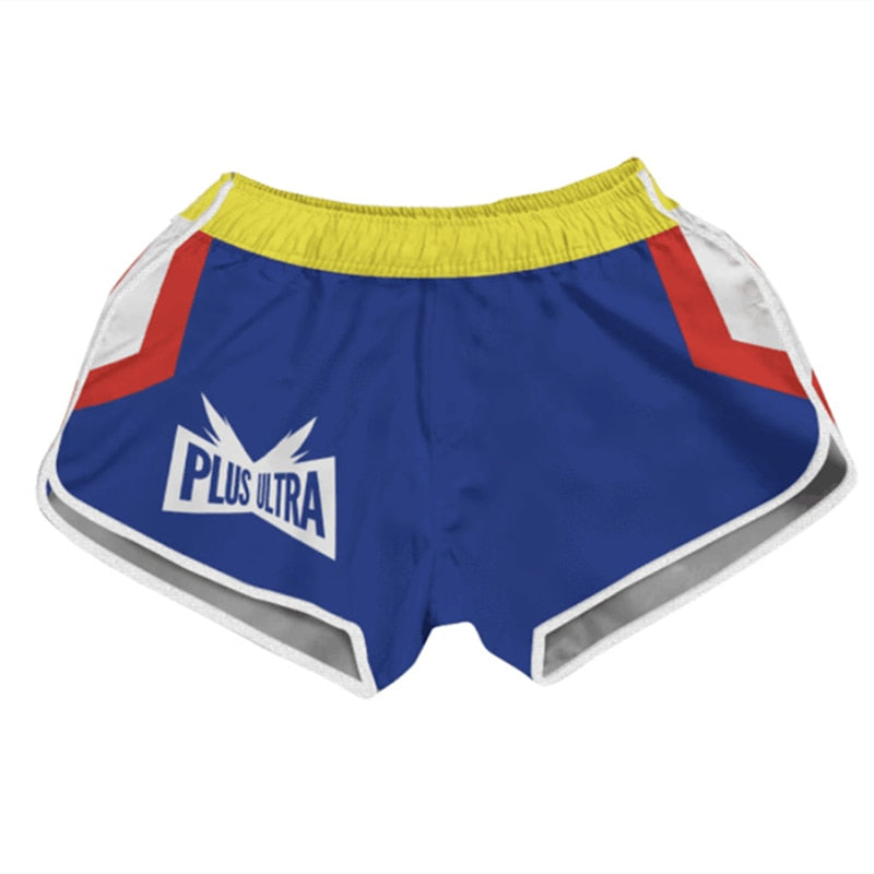 All Might's Heroic Summer - My Hero Academia Beach Sports Shorts