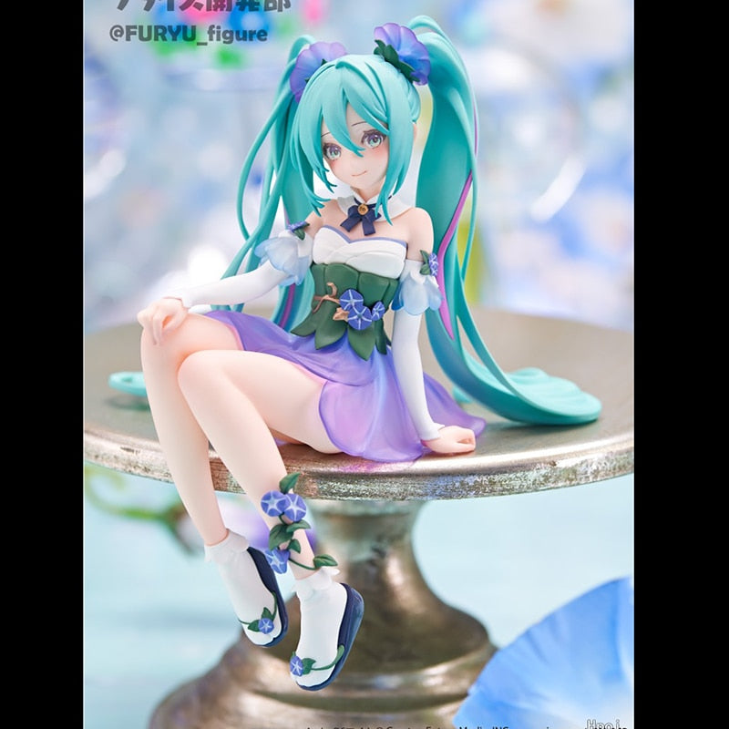 This figurine captures Flower with her whimsical pose &  serene smile evoke a sense of peace. If you are looking for more Hatsune Miku Merch, We have it all! | Check out all our Anime Merch now!