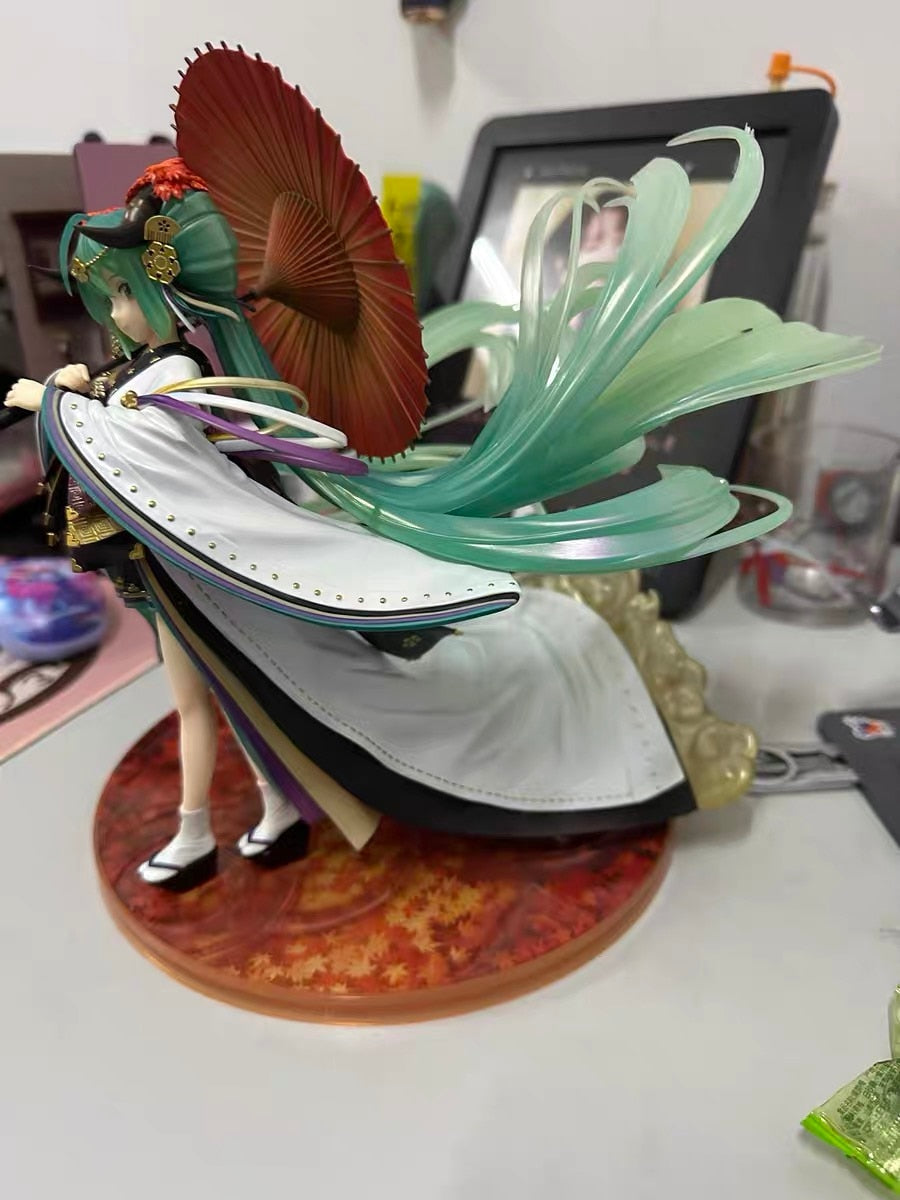 This figurine captures the magic of Hatsune Miku. If you're looking for more Hatsune Miku merch, we have it all! Check out our anime merch now—free shipping!