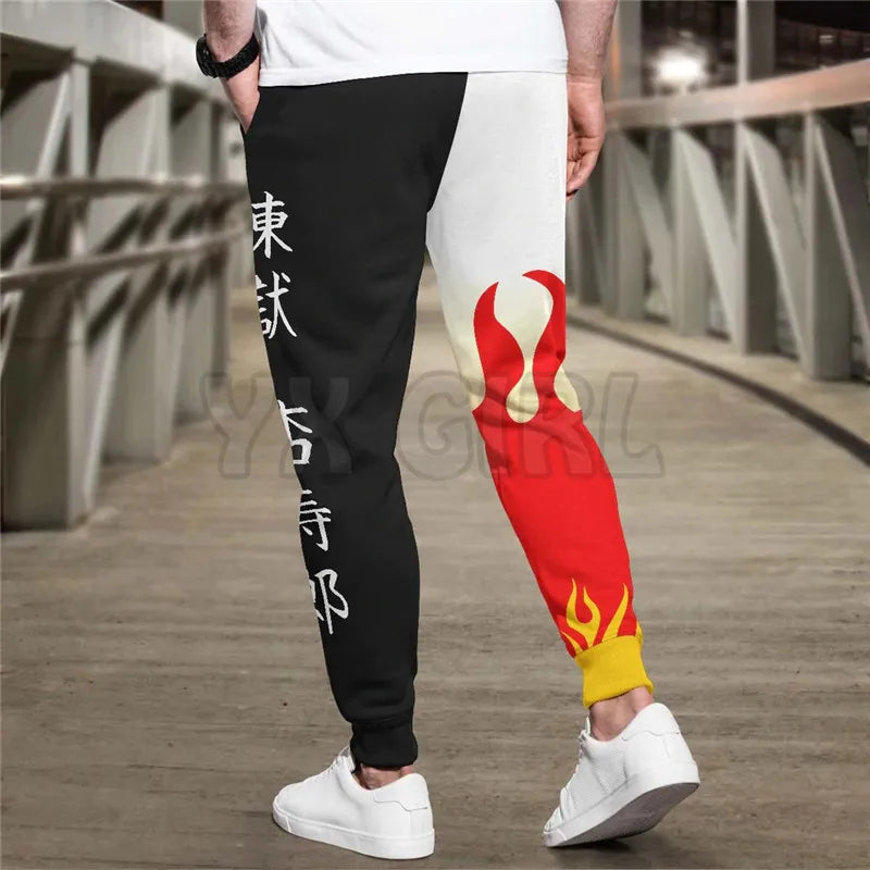 DemonStride - Sports Pants: Unleash the Slayer Within!