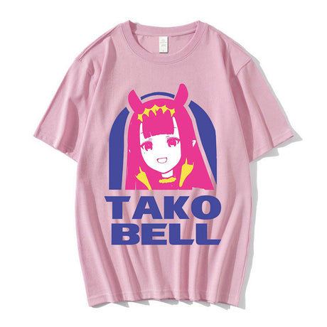 This tee captures the magic of Ninomae Ina’nis. If you're looking for more Hololive merch, we have it all! Check out our anime merch now—free shipping!