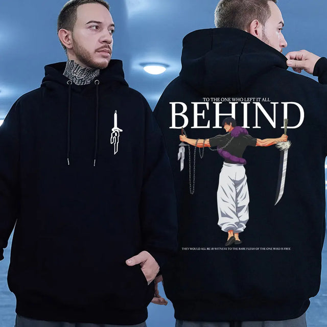 Here at Everythinganimee we have the best anime shirts in the world.
Embrace the intense power of Jujutsu Kaisen with this striking hoodie featuring a powerful back print that makes a bold statement.