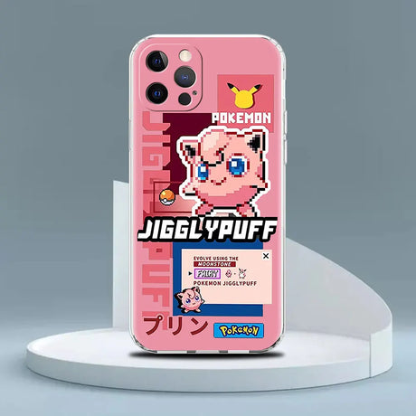 This case features an enchanting geometric design, showcasing Jigglypuff charm. If you are looking for more Pokemon Merch, We have it all! | Check out all our Anime Merch now!