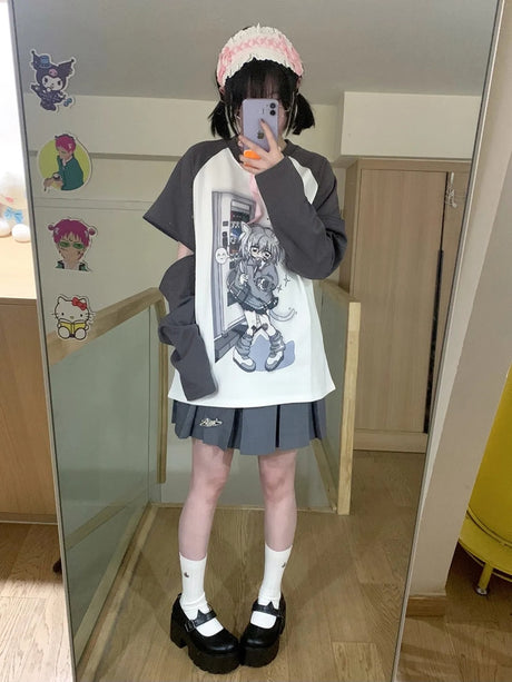 Wear the hottest anime shirt today with our E-Girl Kawaii Anime Shirts | If you are looking for more Kawaii Anime Merch, We have it all!| Check out all our Anime Merch now!