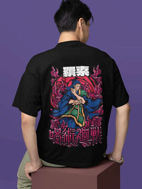 Immerse yourself in this striking Suguru Tee, perfect for anime fans. Looking for more Jujutsu Kaisen merch? Explore our full collection of anime merch now!