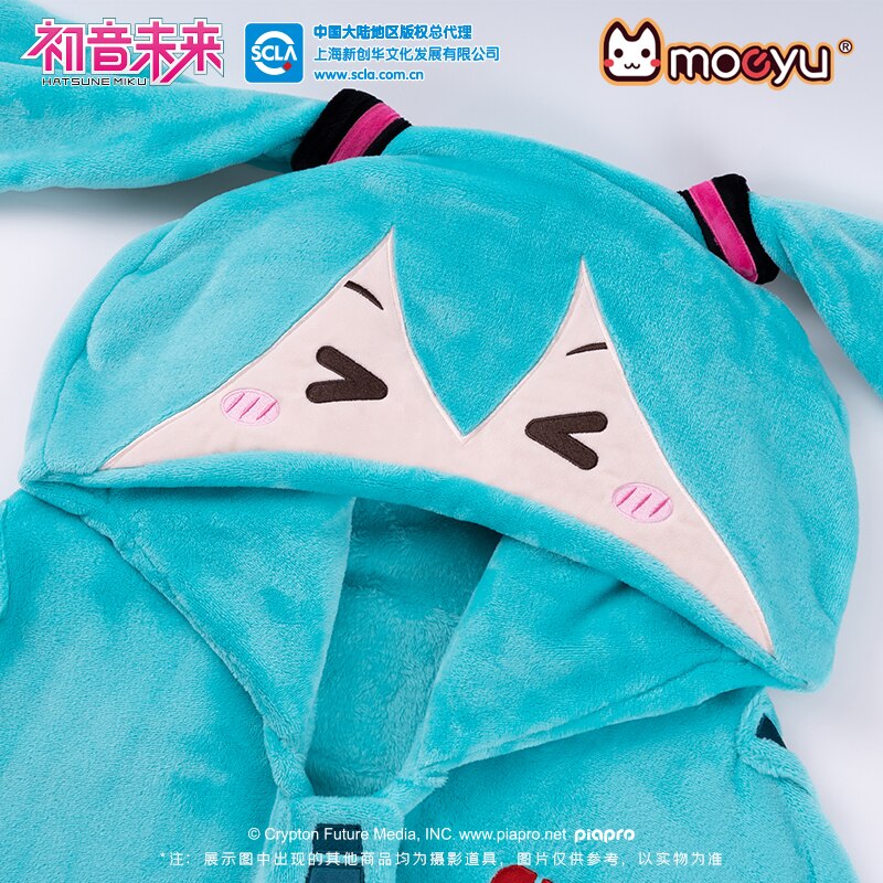 This hoodie captures the magic of Hatsune Miku. If you're looking for more Hatsune Miku merch, we have it all! Check out our anime merch now—free shipping!