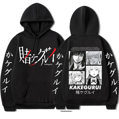 Upgrade your wardrobe with out brand new Kakegurui Hoodies | If you are looking for more Kakegurui Merch, We have it all! | Check out all our Anime Merch now!
