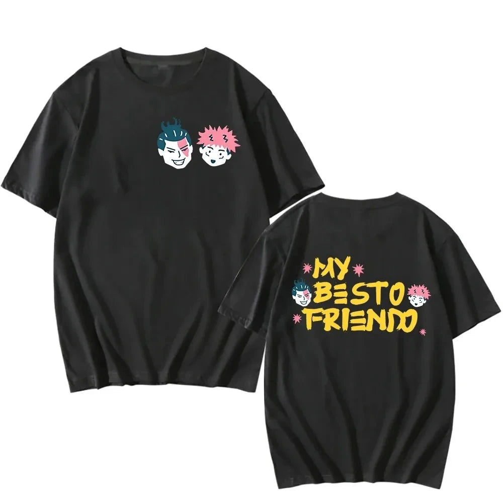 This tee captures the magic of Aoi & Yuji. If you're looking for more Jujutsu Kaisen merch, we have it all! Check out our anime merch now—free shipping!