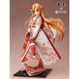 Asuna is portrayed in a breathtaking kimono, adorned with patterns & vibrant colors. If you are looking for more Sword Art Online Merch, We have it all! | Check out all our Anime Merch now!