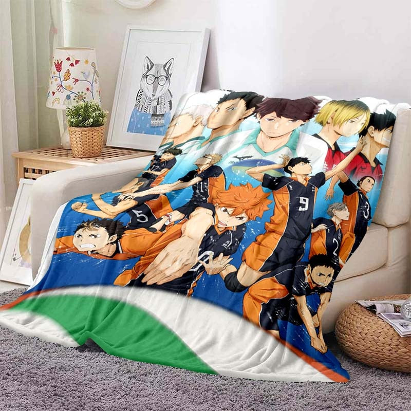 Haikyuu Coral Fleece Plush Blankets