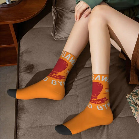 These socks capture the essence of Genji Kamogawa, the legendary coach. If you are looking for Hajime No Ippo Merch, We have it all! | check out all our Anime Merch now!