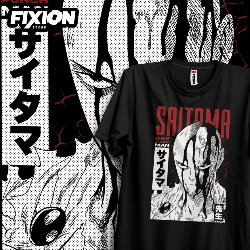 Here at Everythinganimee we have the best anime shirts in the world.
Step into the world of One Punch Man with this powerful Saitama tee, featuring the iconic hero in an intense and striking pose. Perfect for fans who love the humor and power-packed punches of Saitama.