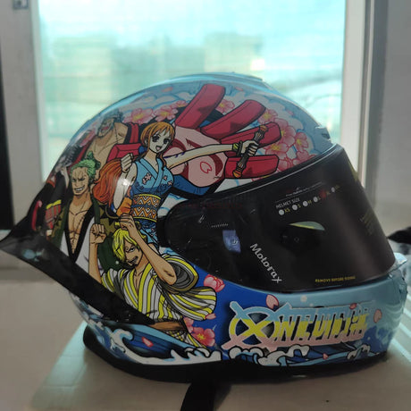 This helmet captures the magic of One Piece. If you're looking for more One Piece merch, we have it all! Check out our anime merch now—free shipping!