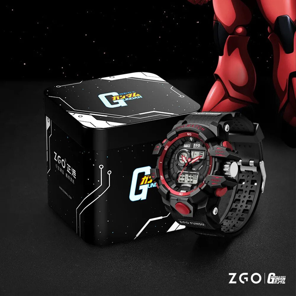 This watch captures the magic of Gundam. If you're looking for more Gundam merch, we have it all! Check out our anime merch now—free shipping!