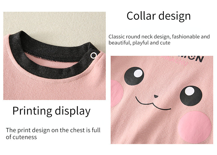 Pokemon Kids' Clothing - Perfect for Spring and Autumn Adventures!