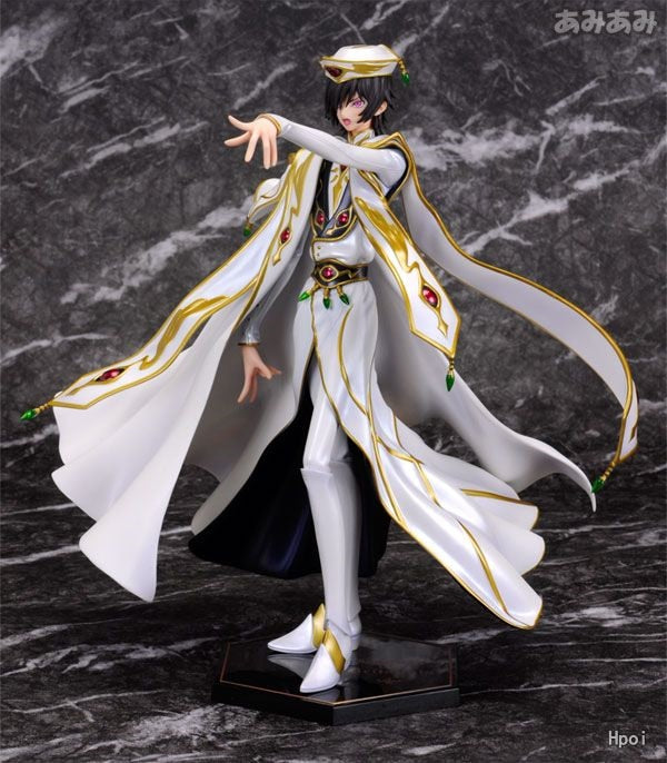This figurine captures the magic of Lelouch. If you're looking for more Code Geass merch, we have it all! Check out our anime merch now—free shipping!