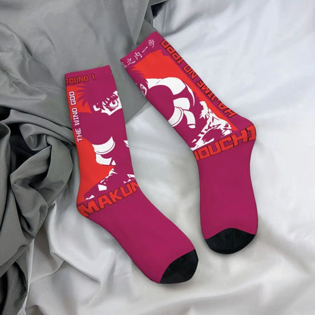 Keep your feet warm in style! These socks capture the essence of Makunouchi. If you are looking for Hajime No Ippo Merch, We have it all! | check out all our Anime Merch now!