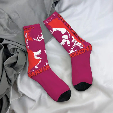 Keep your feet warm in style! These socks capture the essence of Makunouchi. If you are looking for Hajime No Ippo Merch, We have it all! | check out all our Anime Merch now! 