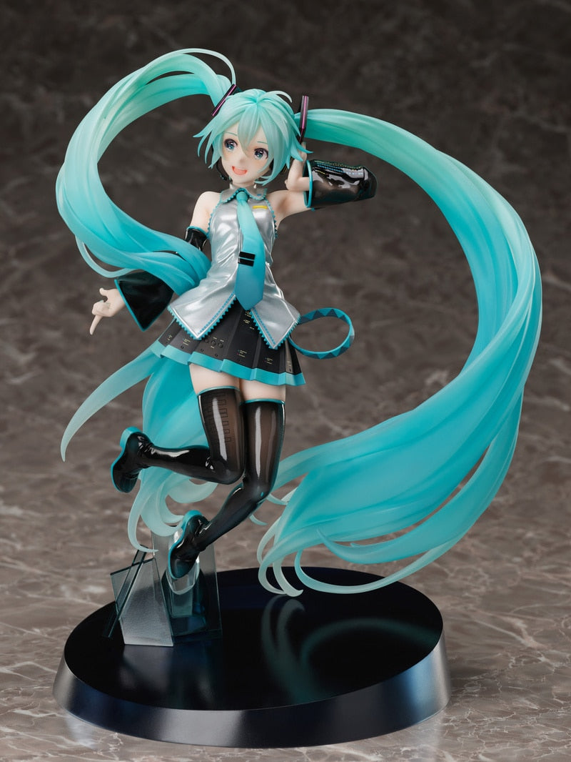 This figurine captures the magic of Hatsune Miku. If you're looking for more Hatsune Miku merch, we have it all! Check out our anime merch now—free shipping!